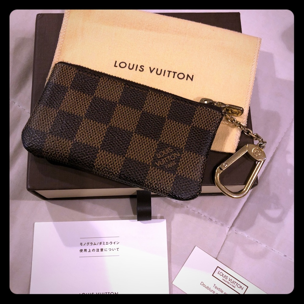 Real Louis Vuitton DE coin/card pouch